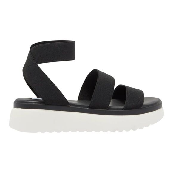 STEVE MADDEN Adele Platform Strappy Sandal in Black Size 11 NEW - Picture 1 of 16